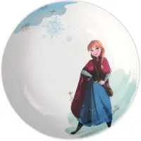 Villeroy & Boch Teller "Suppenteller Disney Frozen ø 18,7 cm bunt" Spülmaschinenfest, Mikrowellensicher