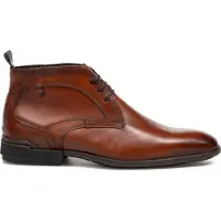Floris van Bommel Herren Business Schuhe Sfm-50165 De Hakker - Cognac - Größe 42