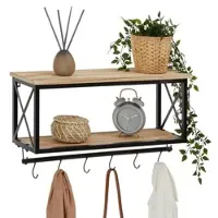 Idimex WANDGARDEROBE ARMANDO schwarz/braun