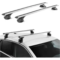 Aurilis Dachträger für Peugeot 3008 III 2024-2026 Aluminium 2 Stück 75 kg Silber