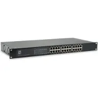Level One GEP-2421W150, Unmanaged, Gigabit Ethernet (10/100/1000), Vollduplex, Power over Ethernet (PoE), Rack-Einbau