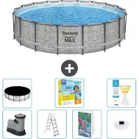 Bestway Steel Pro MAX Rund - 549x122 cm - 6-teilig S526
