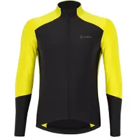 Löffler Men Bike Long Sleeve Jersey Combo Mid black/neon yellow (A41) 48