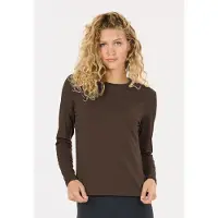 Athlecia Almi V2 W Long Sleeve Tee chocolate torte (1294) 34
