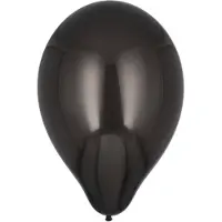 Papstar 500 Luftballons Ø 25 cm schwarz