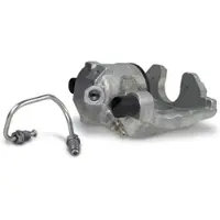 BESTPRICE Bremssattel + Bremsrohr vorne links [Hersteller-Nr. 41860423] für Audi, Seat, Skoda, VW