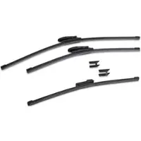 BESTPRICE Wischerblattsatz vorne + hinten [Hersteller-Nr. 40790871] für VW