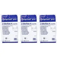 Comprinet pro Strumpf knielang Gr.4 weiß x3 3x2 St
