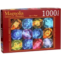 Magnolia Puzzle Cardinal Signs - 1000 Teile Legespiel Multicolor