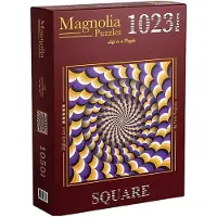 Magnolia Puzzle Optical Illusion - 1023 Teile Legespiel Multicolor
