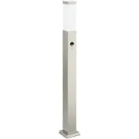 vidaXL Pollerleuchte mit Sensor 80 cm Edelstahl IP44