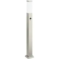 vidaXL Pollerleuchten mit Sensor 3 Stk. 80 cm Edelstahl IP44