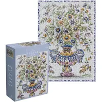 Interdruk Puzzlekunst auf Kacheln 2: Strauß mit 1000 Puppen