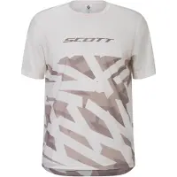SCOTT - Leichtes, Stretch-MTB-T-Shirt &ndash; Herren &ndash; Tee M's Vertic LT SS Cotton White - Vertic LT SS Tee M Cotton White für Herren -