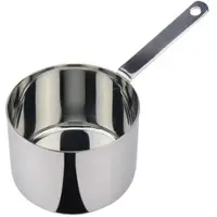 Ilsa Mini-Kasserolle 1 Griff Edelstahl Monoportionen Ø cm 7 h cm 4,5