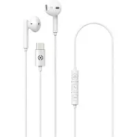 Celly UP1100TYPECWH, Kabelgebunden, 20 - 20000 Hz, Anrufe/Musik, 15 g, Kopfhörer, Weiß