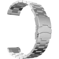 StarTech.com Metallarmband - Watch 2 Pro - Edelstahl - Metallschließe - Kompatibel mit Solar Plus RT3 - Silber