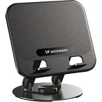 Wozinsky Podstawka WRS-K75 obrotowa pod laptopa tablet - czarna