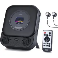 August Tragbarer Bluetooth CD-Player mit Lautsprecher