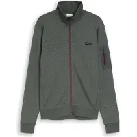Tom Tailor structured stand-up sweat jack