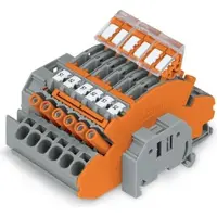 Wago 2007-8876 Klemmenblock,für 3-phasige Stromwandlerschaltung,mehrfarbig 20078876