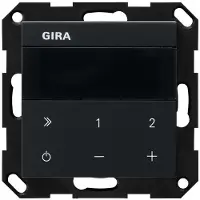 Gira UP-Radio IP System 55 2320005 Schwarz m