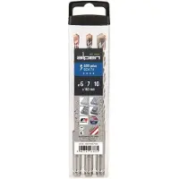 Alpen SDS+ F4 Box 3 tlg. 6-7-10x 160