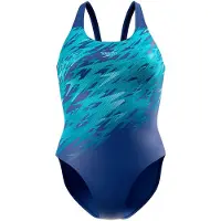 Speedo - Women's Hyperboom Placement Muscleback - Badeanzug Gr 36 blau