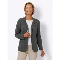 Sieh an! Jersey-Blazer in anthrazit | Gr.: 38