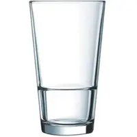 Arcoroc STACK UP Longdrinkglas - 35 cl (Ø 7,8 x 14 cm) - geeicht /-/ 0,25 l, 6er Set