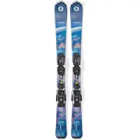 Blizzard - Ski Set inkl. Bdg. - Skis de piste - Anomaly JR + FDT JR 7 2027 - Kindergröße 150 cm - Blau