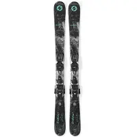 Blizzard - Ski Set inkl. Bdg. - Skis all-mountain - Canvas JR + FDT JR 7 WB 2027 - Kindergröße 138 cm - schwarz