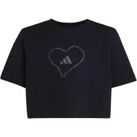 Adidas T-Shirt für Kinder SATIN EMBROIDERY CROPPED GRAPHIC T-SHIRT kind