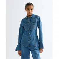 Wrangler Super Western Langarmhemd