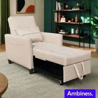Ambiness 3in1 Einsitzer Schlafsofa beige