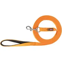Trixie Smycz tropiąca, dla psa, bawełniana, M: 15 m/20 mm, pomarańczowa