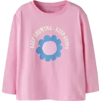 Name it Langarmshirt "NMFLINDALI LS NREG TOP BOX" Baumwollmischung, regular fit