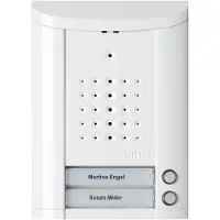 Ritto 1840270 Entravox Türstation Audio, 2 WE, Audio, weiß lackiert