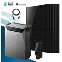 SolarMars Anker SOLIX Solarbank 4 E5000 Pro Balkonkraftwerk 2000W mit Speicher - 1x BP5000 / Ohne HAL