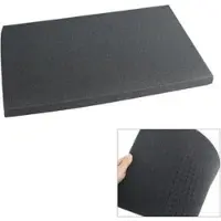 HMF Rasterschaumstoff Double-Size 1456-25, mit Rahmen, vorgestanzter & perforierter Würfelschaum, 550 x 25 x 345 mm