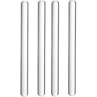 Tlily 4 StüCk 6,5 Zoll NudelhöLzer Aus Acryl, Klarer Ton, NudelhöLzer, Fondant, Nudelholz, Kuchen, Nudeln, Backen, Dekorationswerkzeuge