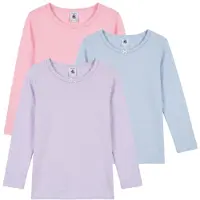 Petit Bateau Langarmshirt TSML X 3 kind