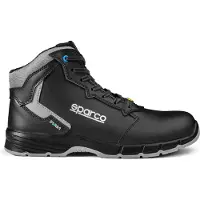 Sparco SBTB0012B0K11042, Unisex Feuerwehr- und Sicherheitsschuhe, Schwarz Dunkelgrau, 42 EU