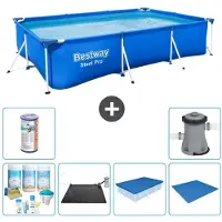 Bestway Steel Pro Rechteckig - 300x201x66 cm - 7-teilig S22245