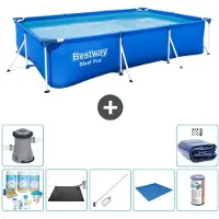 Bestway Steel Pro Rechteckig - 300x201x66 cm - 8-teilig S22250
