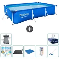 Bestway Steel Pro Rechteckig - 300x201x66 cm - 8-teilig S22251