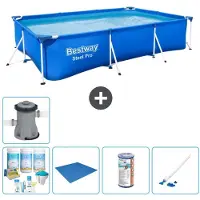 Bestway Steel Pro Rechteckig - 300x201x66 cm - 6-teilig S22081