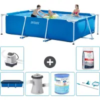 Intex Rechteckiger Frame Pool - 300x200x75 cm - 7-teilig S30171
