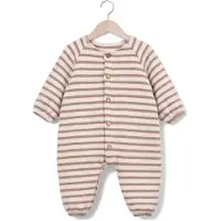 Play Up Baby Strampler Striped Flamé Jersey Jumpsuit - Creme - Größe 74
