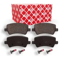 Febi Bremsbelagsatz, Scheibenbremse 16625 Hinterachse für FORD VOLVO LAND ROVER